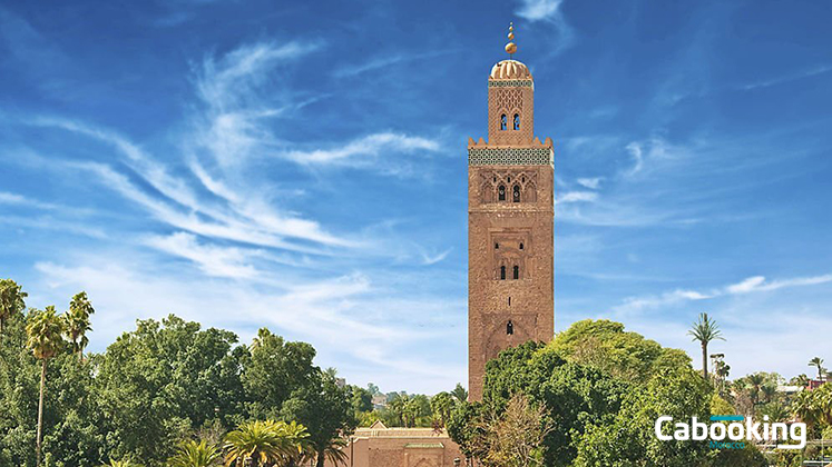 la fameuse mosquée de la koutoubia