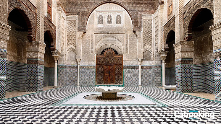 la fameuse mosquée de la koutoubia