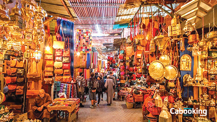  vue des bazars medina Tanger